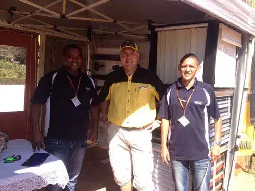 With Frans Kamffer Branch Manager of Cape Gate