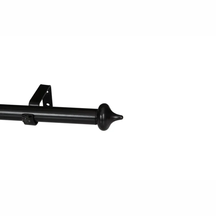 CURTAIN POLE-28MM GYPSEY SINGLE POLE SET-TEARDROP FINIAL