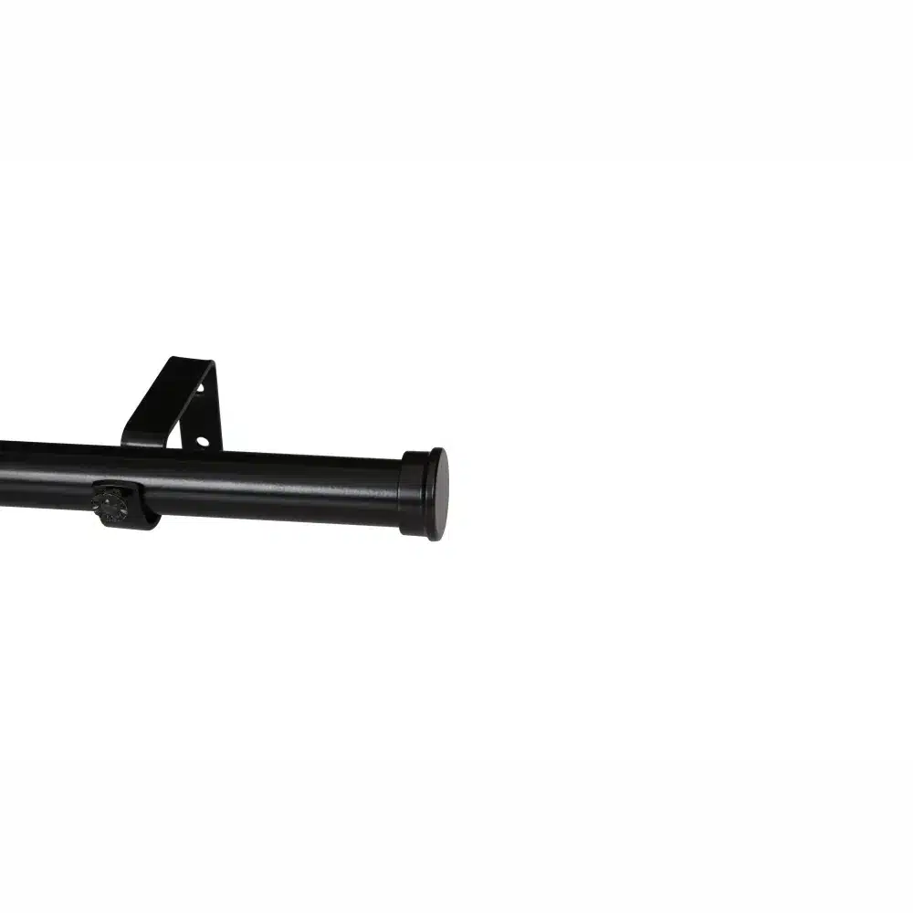 CURTAIN POLE-28MM GYPSEY SINGLE POLE SET-END CAPS