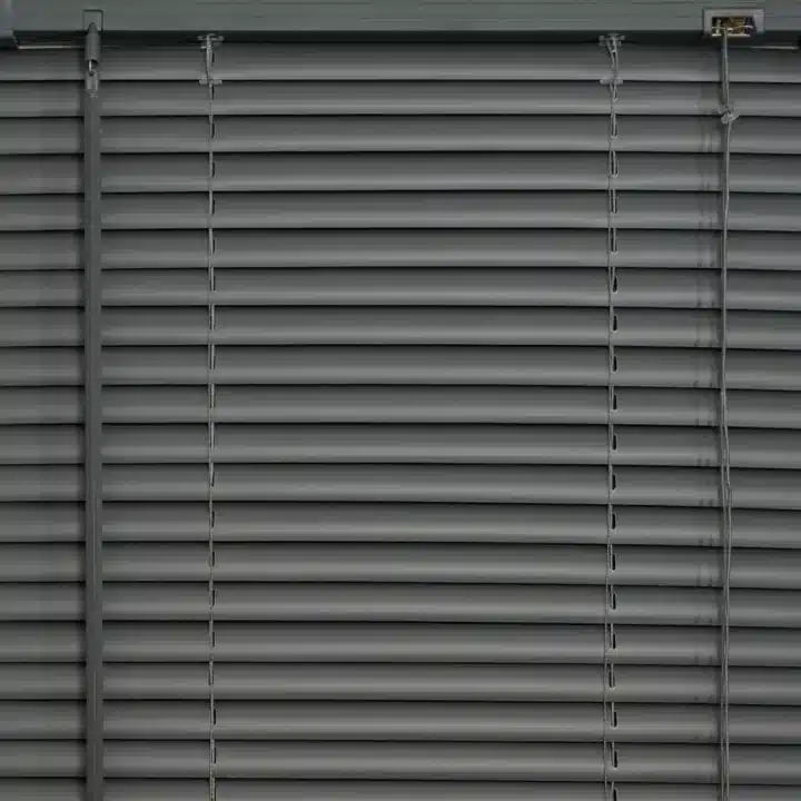25mm PVC Venetian Blind - Dark Grey - Image 3