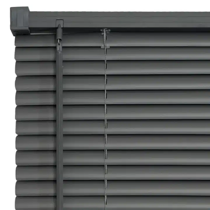 25mm PVC Venetian Blind - Dark Grey - Image 4