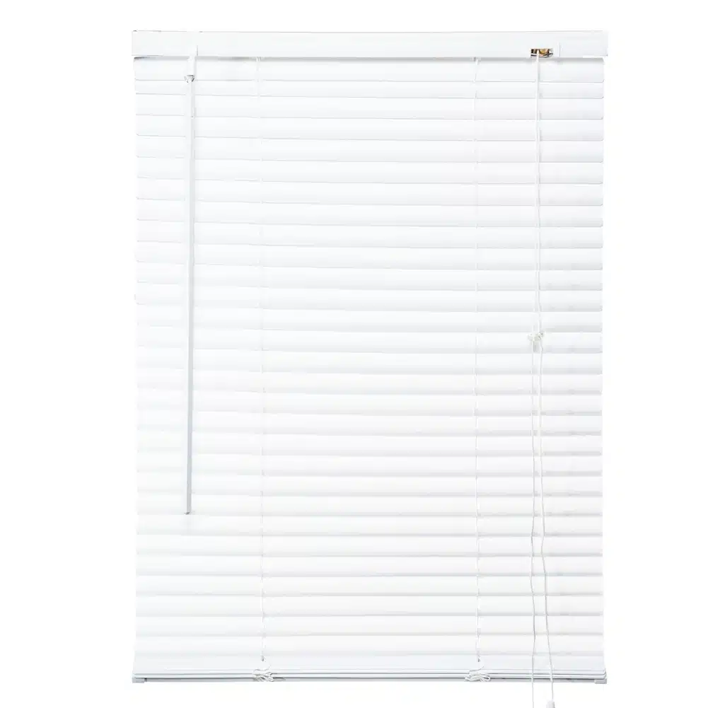 25mm PVC Venetian Blind - White