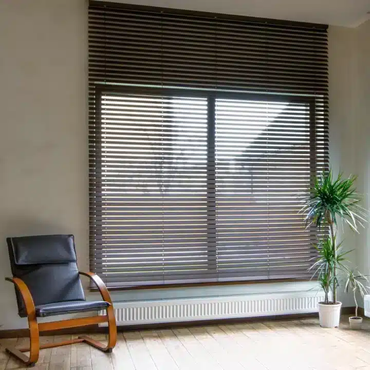 25mm PVC Venetian Blind - Dark Grey - Image 7