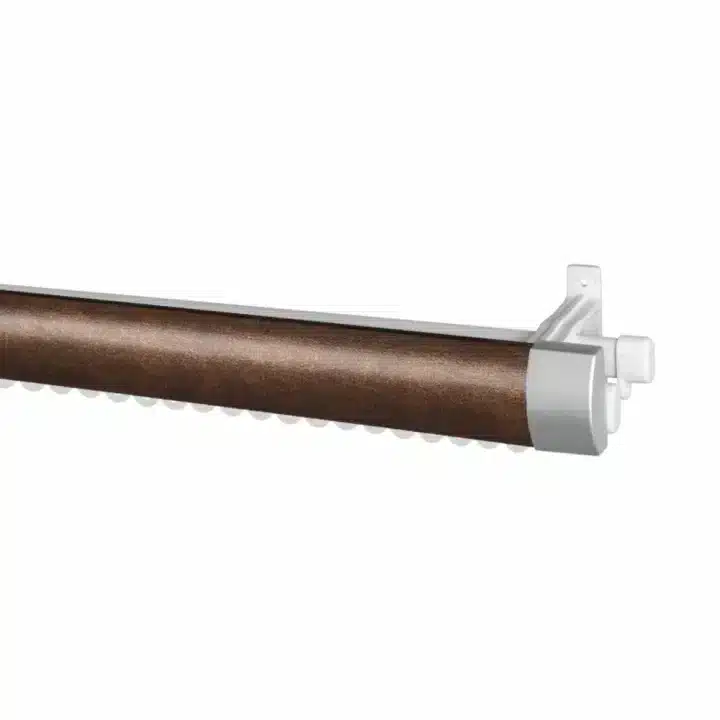 40mm Pelmet & Track - Bronze Dust