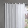 STUART GRAHAM READY MADE SHEER EYELET CURTAINS-RIPTIDE