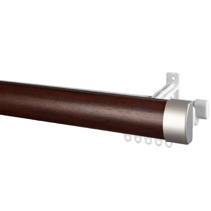 Finishing Touches - 40mm Pelmet & Track (Auburn Colour)