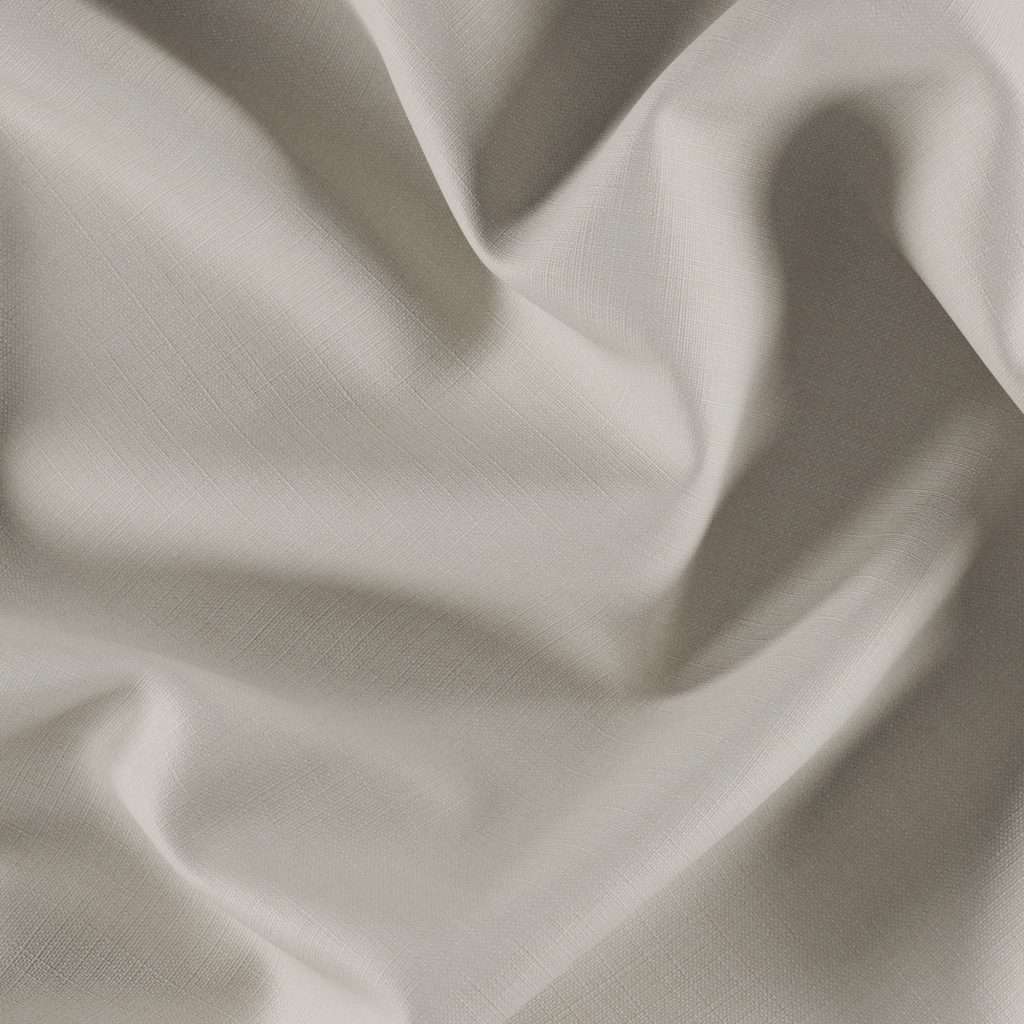 Elegant white fabric with soft folds for interior decor or fashion design.