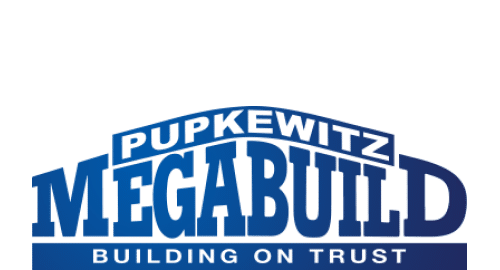 Pupkewitz Megabuild logo with slogan Building on Trust.