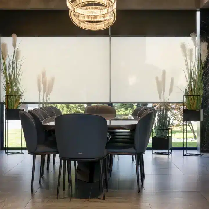 Sheer Fabric Roller Blind - Natural - Image 4