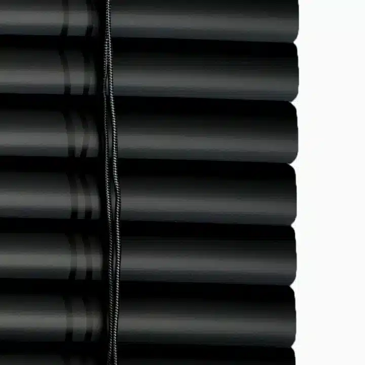 25mm PVC Venetian Blind - Black - Image 7