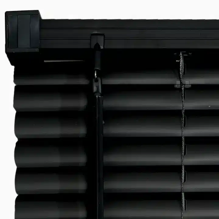 25mm PVC Venetian Blind - Black - Image 5