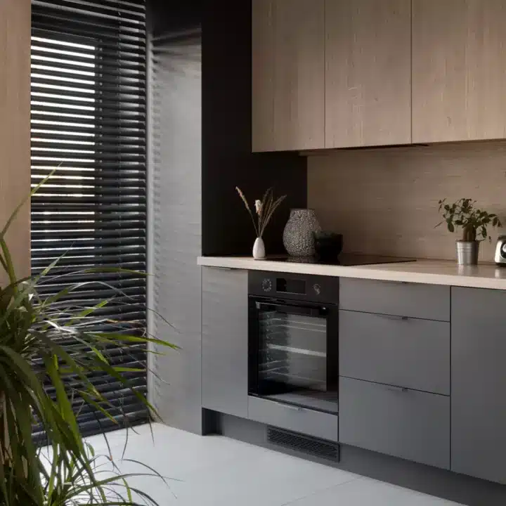 25mm PVC Venetian Blind - Black - Image 3