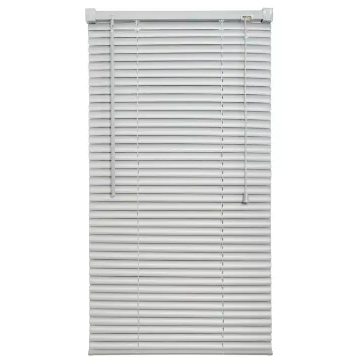25mm PVC Venetian Blind - Silver Grey