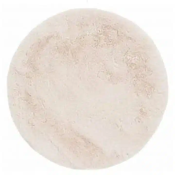 Fotakis Super Soft Cream Circular Rug