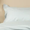 Grey Percale Oxford Pillow Case - 100% Cotton