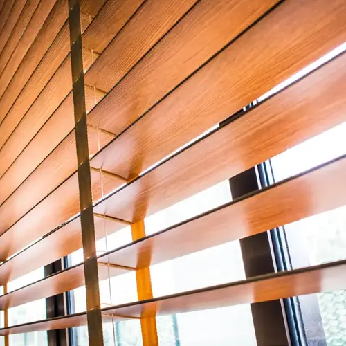 Finishing Touches - Custom Made Blinds - 50mm Wood Venetian Blinds