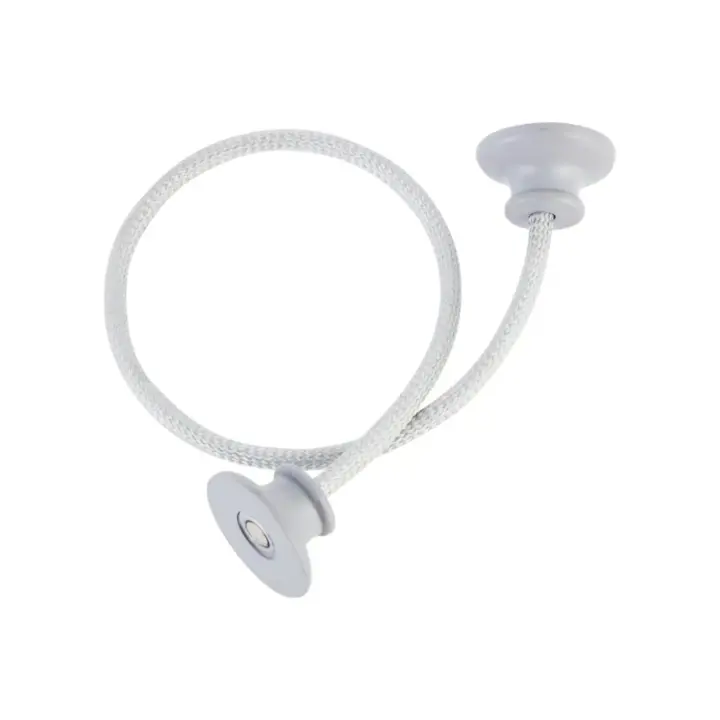 Bendable Ball Tie Back - Grey