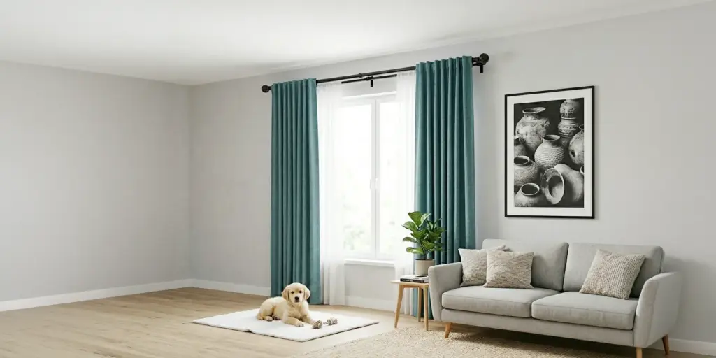 Finishing Touches For Home & Office - 25mm Curtain Poles