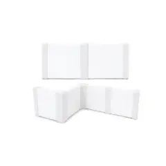 PVC Skirting Center Joiner - Oxford Oak