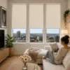 Finishing Touches - Drill Free Blinds (Blockout Roller Blind) - Ivory