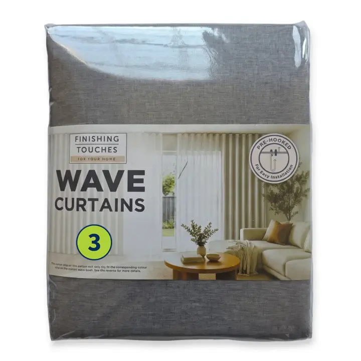 Wave Curtains & Wave Tracks - Made To Match 7 Finishing-Touches-Made-To-Match-Wave-Curtains-Aura-Steel-(Pack-Shot-285cm)