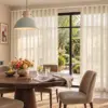 Finishing Touches - Made To Match Wave Curtain - Reply Sheer (Ivory)