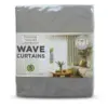 Finishing Touches - Made To Match Wave Curtain - Reply Sheer Pack Shot (Smoke)