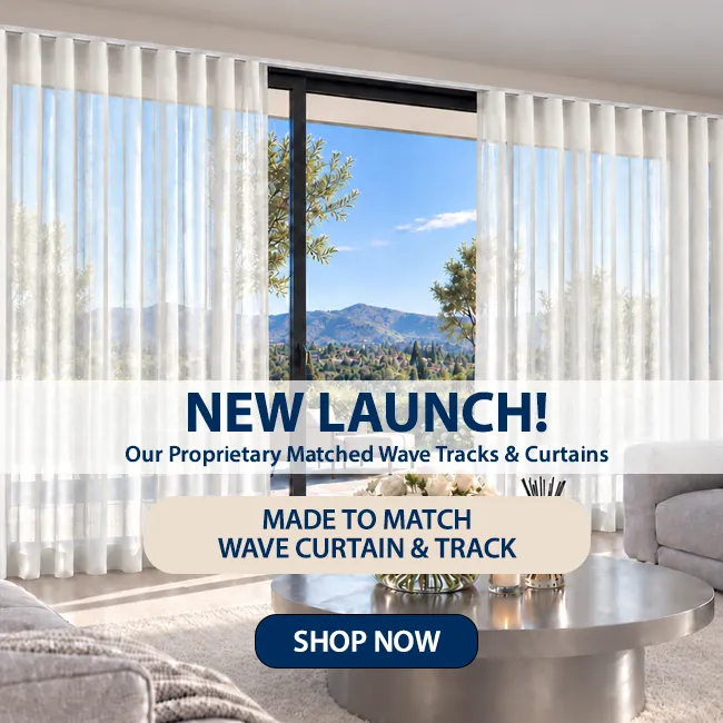 Finishing Touches - Made To Match Wave Tracks & Curtains